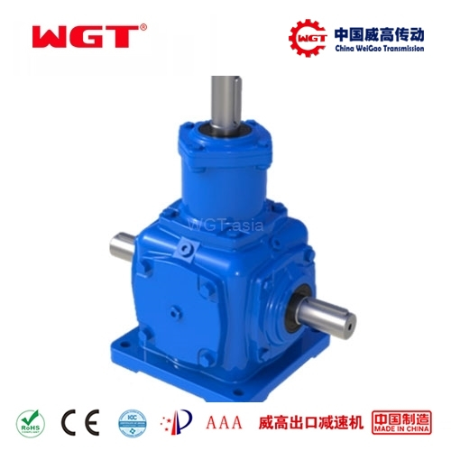 T series spiral bevel gear two-way reducer T2-25