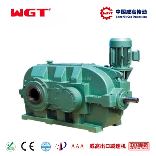 DBY two-stage transmission gearbox conical cylindrical gear reducer-DBY
