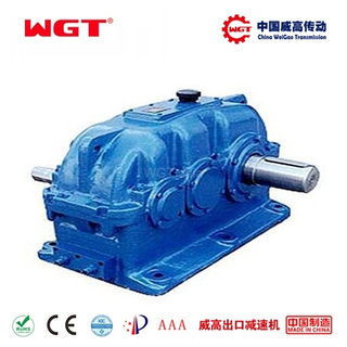 ZSY315 reducer reduction ratio 40 45 60 hardened tooth surface helical gear transmission three-stage gearbox
