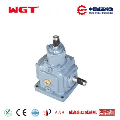 T series spiral bevel gear two-way reducer-T2-25
