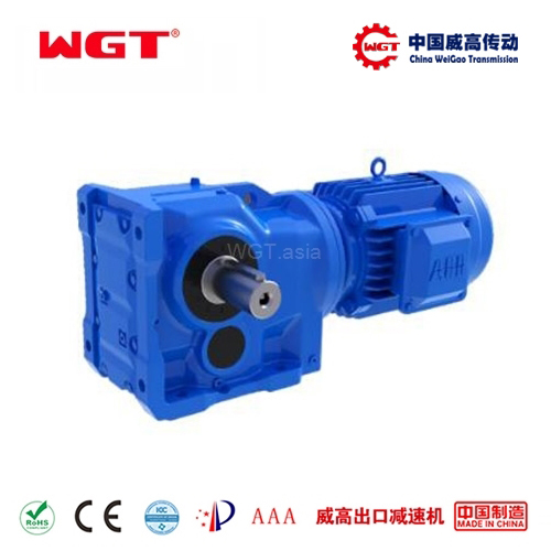 K67 / KA67 / KF67 / KAF67 helical gear quenching reducer (without motor)