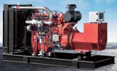 Gas series diesel generator set