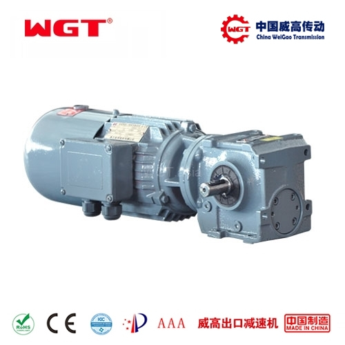 SF67 ... Helical gear worm gear reducer (without motor)