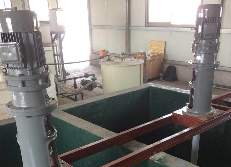 sewage treatment pool