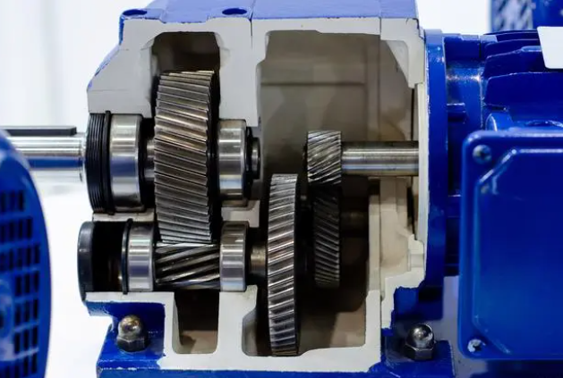 What are the effects of gear damage on the performance of GSAT67-Y0.75KW-121.33-M1 reducer