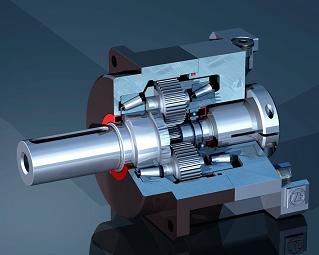 What is the working principle of the reducer?