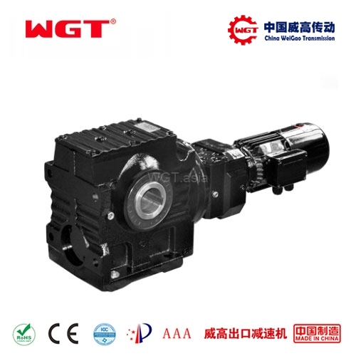 S87 / SA87 / SF87 / SAF87 / ... Helical gear worm gear reducer (without motor)
