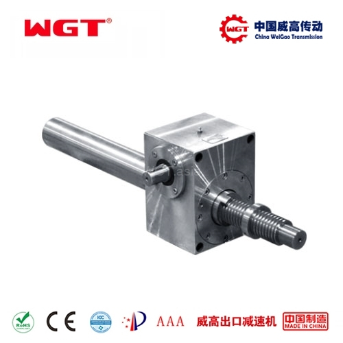 JWM / B Series Hot Selling 25KN Worm Gear Manually Operated Jack with Motor, Used to Lift or Compact Workbench
