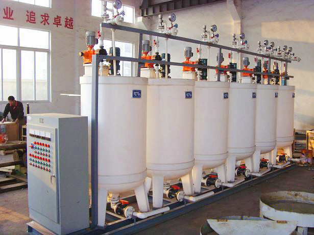 PAC/PAM dosing mixer